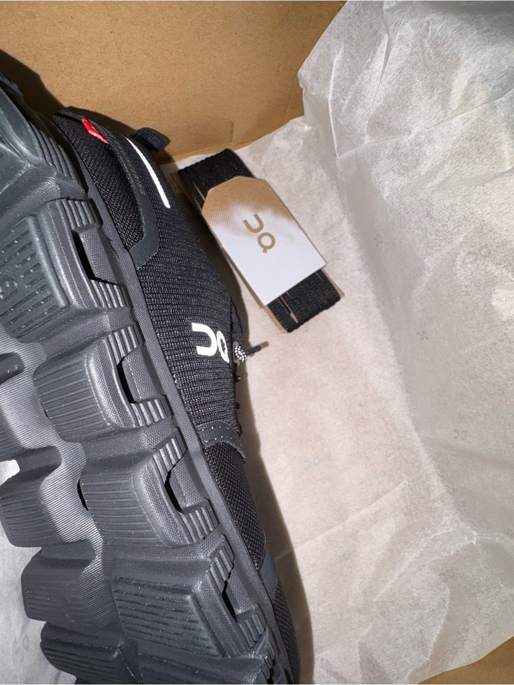 On Cloud 6 Waterproof Sneaker - Black - Picture 7 of 7